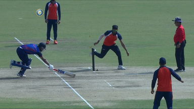 Dropped catch & run-out! Second-time lucky Yuvraj Choudhary