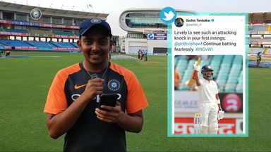 Twitter applauds, Shaw reacts