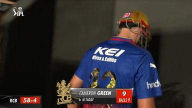 M15: RCB vs LSG – Cameron Green Wicket