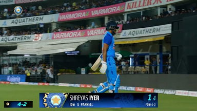 IND vs SA 2022, 3RD T20I: Shreyas Iyer  Wicket