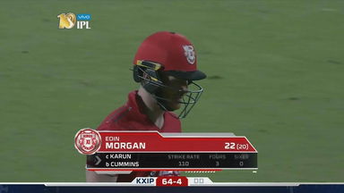 M15: DD vs KXIP – Eoin Morgan Wicket