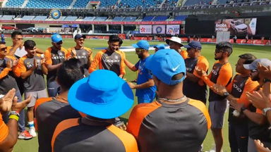 Khaleel Ahmed makes his India debut