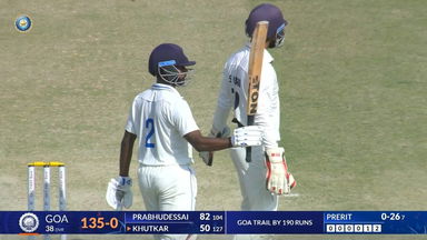 Ranji Trophy 2025-26, Punjab vs Goa: Manthan Khutkar's excellent knock of 86(185)