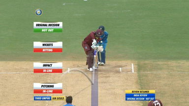 Jadeja gets the DRS bang on