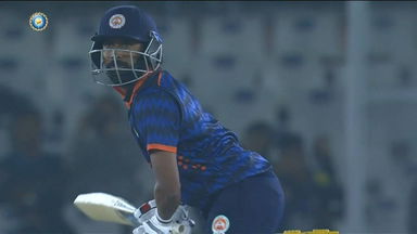 SMAT 2023 Final: Vishnu Solanki keeps Baroda in run-chase with 28(11)