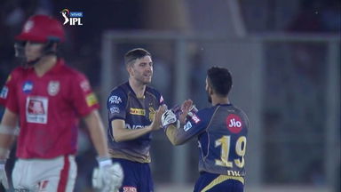M52: KXIP vs KKR – Fall of Wickets