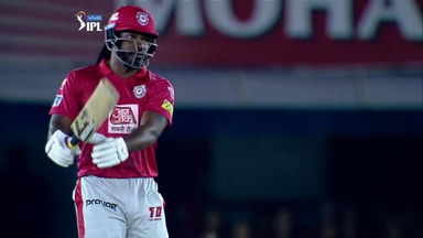 Gayle thrashes 24 in one over