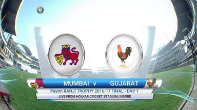 Ranji Trophy Final 2016-17 : Mumbai vs Gujarat - Mumbai 1st Innings Highlights