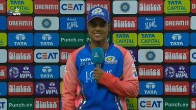 Match 16, Mumbai Indians vs Gujarat Giants: Chloe Tryon Interview