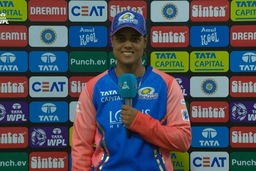 Match 16, Mumbai Indians vs Gujarat Giants: Chloe Tryon Interview