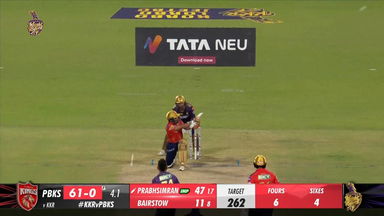 M42: KKR vs PBKS – Prabhsimran Singh Six