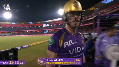 IPL 2026 M57: RCB vs KKR - Finn Allen Wicket