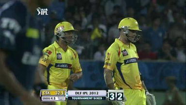 Match 6 CSK vs DC – du Plessis' 1st Six