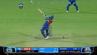 M02: DC vs MI – Axar Patel Six