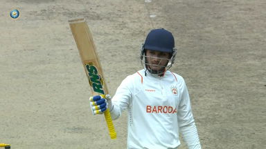 Ranji Trophy 2023/24, Uttarakhand vs Baroda: Shivalik Sharma's aggressive 75*(109)