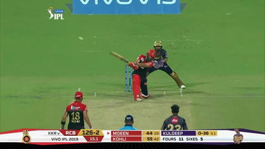 M35: KKR vs RCB – Moeen Ali Six