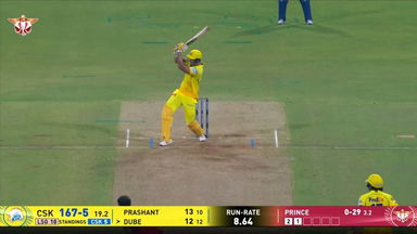 IPL 2026 M59: LSG vs CSK - Shivam Dube Six