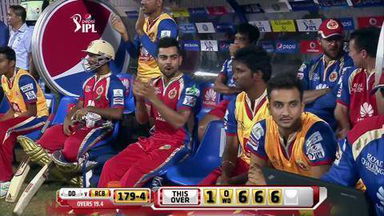M38: RCB vs DD –  Yuvraj Singh Six
