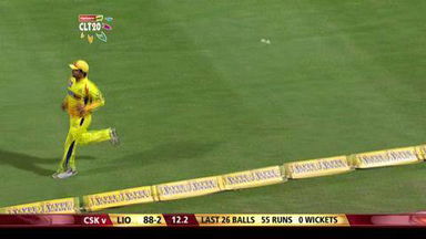 M7: CSK vs LIO – Gulam Bodi six