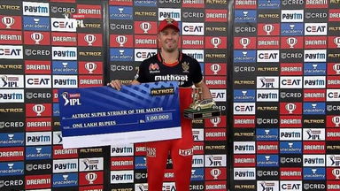 M33: RR vs RCB – Altroz Super Striker of the Match – AB de Villiers