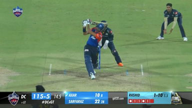 M07: DC vs GT – Axar Patel Six