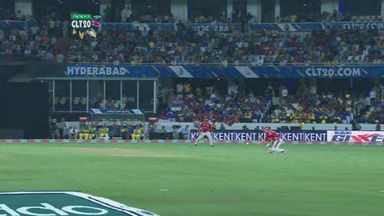 M22: KXIP vs CSK –  Suresh Raina Wicket