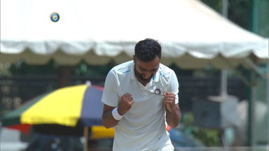 Duleep Trophy 2022 Final, West Zone v South Zone: South Zone, 2nd Innings Fall of Wickets