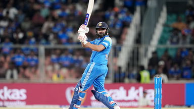 Sixes galore: Rohit clears the ropes with ease
