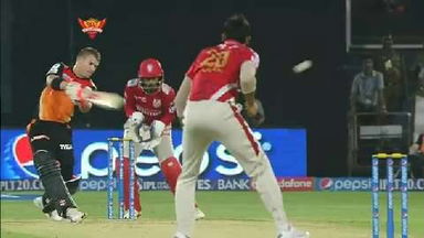 M48: SRH vs KXIP – David Warner Six