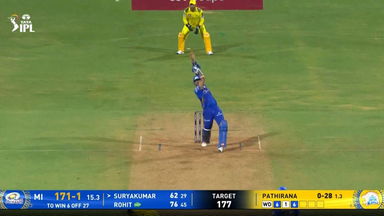 IPL 2025 M38: MI vs CSK - Suryakumar Yadav Six