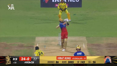 M68: RCB vs CSK – Virat Kohli Six