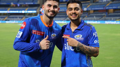 Nehal Wadhera & Ishan Kishan recap MI's memorable Wankhede chase