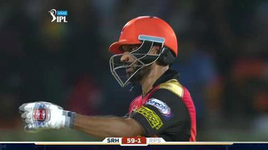 M40: RPS vs SRH – Shikhar Dhawan Six