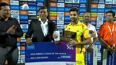 M17: CSK vs RR – VIVO perfect catch of the match – Shardul Thakur