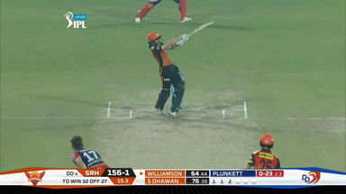 M42: DD vs SRH – Kane Williamson Six