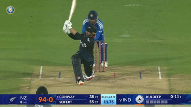 IND vs NZ 2026, 4th T20I: Devon Conway Six