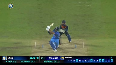IND vs SL 2023, 2ND T20I: Axar Patel  Six