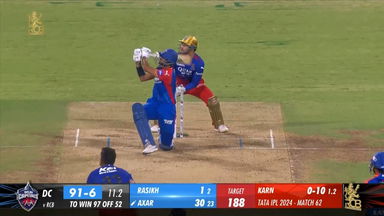 M62: RCB vs DC – Axar Patel Six