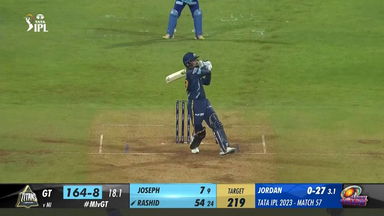 M57: MI vs GT – Rashid Khan Six
