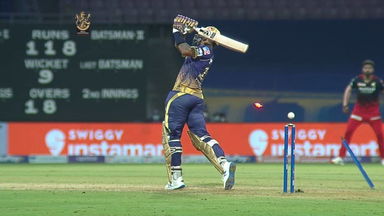 M06: RCB vs KKR – Umesh Yadav Wicket