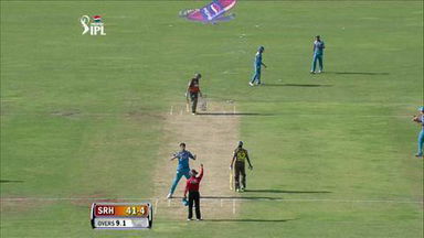 M22: PWI vs SRH – Karan Sharma Wicket