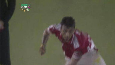 M2: KXIP vs HOB –  Jonathan Wells Wicket