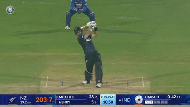 IND vs NZ 2026, 4th T20I: Daryl Mitchell Six
