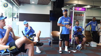 Dressing Room BTS | Impact Fielder of the Series | India vs Bangladesh Test Series 2024