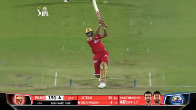 M23: MI vs PBKS – Shahrukh Khan Six