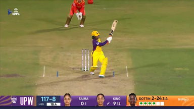 Six: Match 3, Gujarat Giants vs UP Warriorz, WPL 2025: Alana King Six