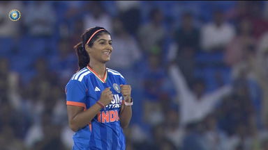 IND-W vs ZIM-W 2026, 3rd T20I: Fall of Wickets