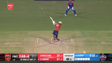 M02: PBKS vs DC –  Sam Curran Six