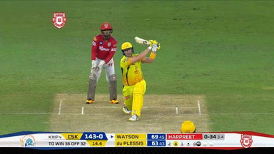 M18: KXIP vs CSK – Shane Watson Six