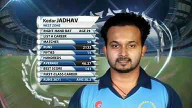 Deodhar Trophy 2014-15: Final - East Zone vs West Zone - Kedar Jadhav's 97 off 91 balls